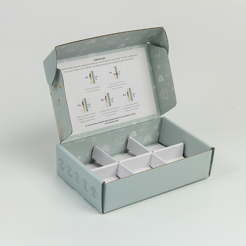 Caja de embalaje de bomba de baño de embalaje personalizado de material ecológico con lámina de oro con logotipo
