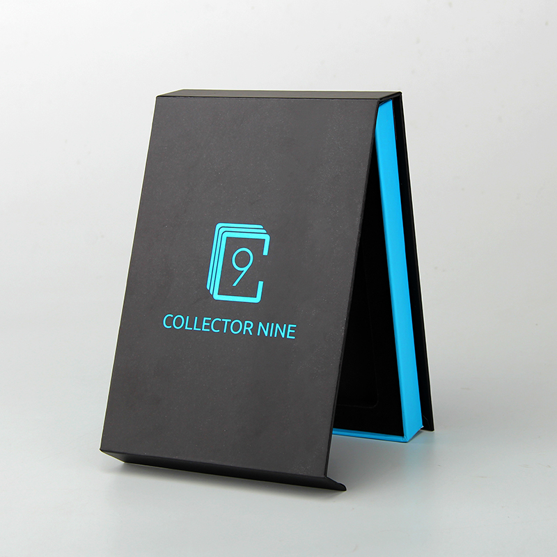 Caja de empaquetado magnética de la caja del teléfono de la espuma de EVA del negro mate de lujo personalizada